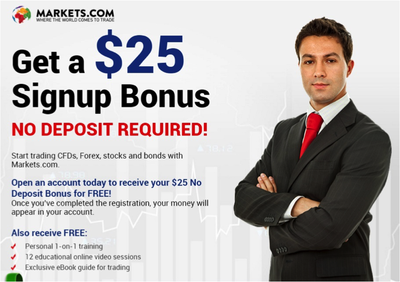 markets.com no deposit bonus